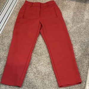 Aritzia Wilfred “Brick Red”Ankle Pants